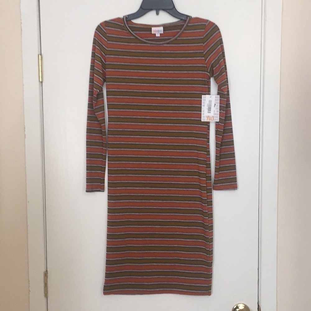 XS LuLaRoe Debbie Dress‎ DD22 1538
